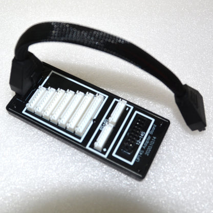 Плата розширення UP14S підтримує 6S-14S, 6S+6S до 12S. Чорна плата-адаптер для балансувальної зарядки.