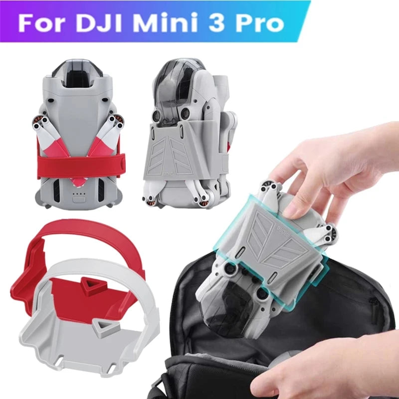 For DJI MINI 3 PRO Propeller, soft silicone paddle straps that won't scratch and squeeze the body . sl