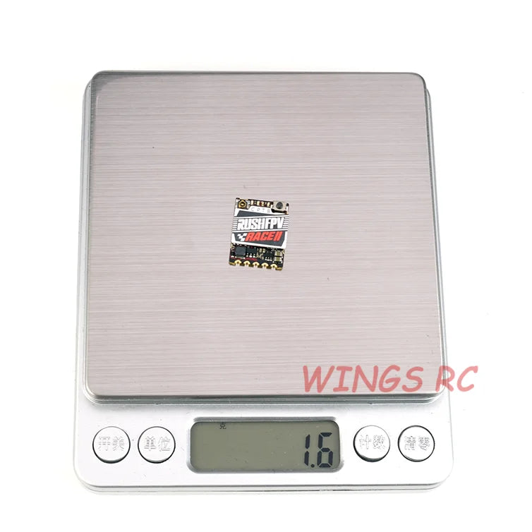 RUSH TANK RACE II VTX - 48CH PIT/25/50/200mW/MAX 5.8GHz Video Transmitter w/ Smart Audio 20x15mm 1.7g Stackable For FPV Racing Drone Micro Stacks 12 RUSH TANK RACE II VTX SPECIFICATIONS Brand