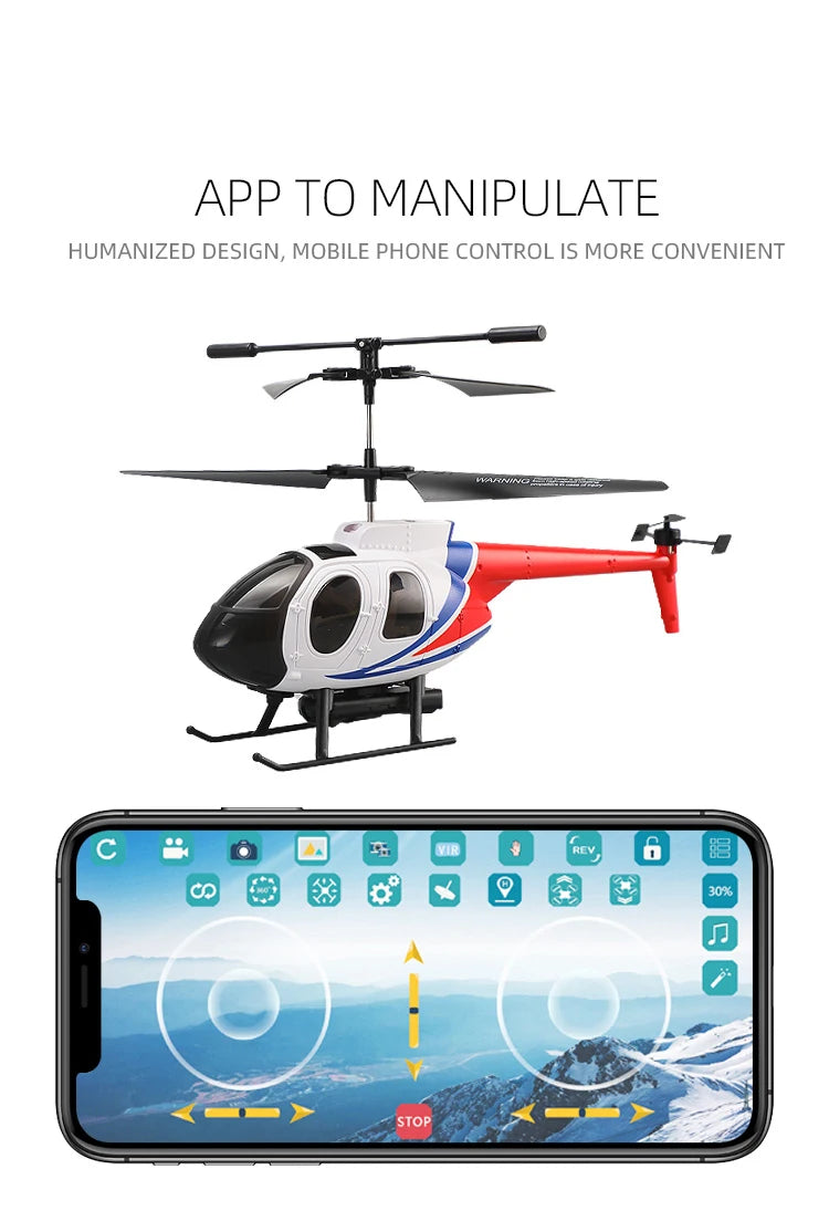 6Ch Rc Helicopter, MOBILE PHONE CONTROL IS MORE CONVENIENT 4 3036 ST