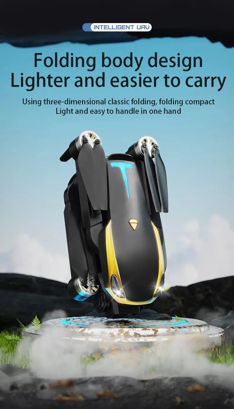TESLA Drone, INTELLIGENT UAU Folding body design Lighter and easier to carry .