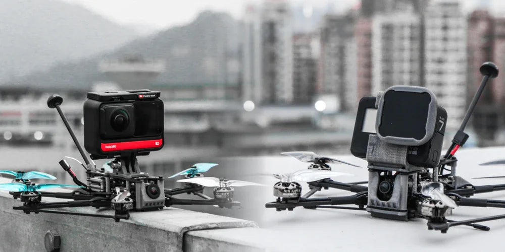 FLYWOO HEXplorer LR 4 4S Hexa-copter BNF Analog Caddx Ant Cam F411HEX BS13A 6IN1 600mw vtx ( MPU6000 ) 1404 2750KV 10 I hope it can carry a full-size gopro!