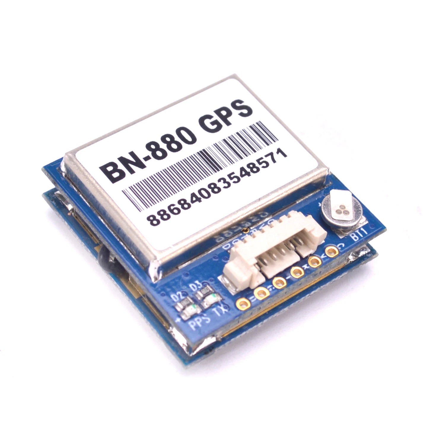 GPS Dual Module for MINI F3 F4, 4 VCC I DC 3.6V - 5.5V supply input,Typical: 