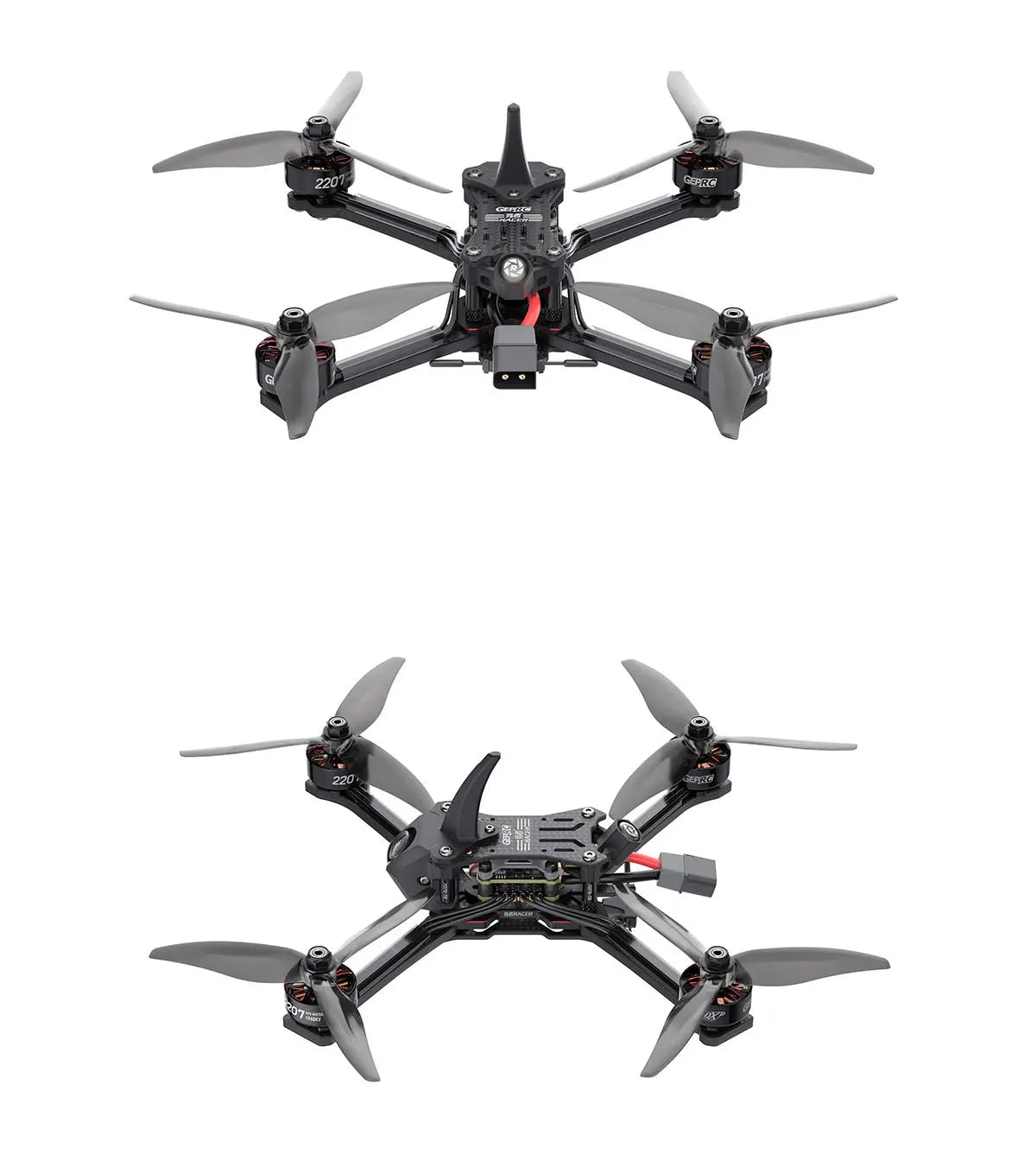 GEPRC Racer FPV Racing Drone - TAKER F722 E55A Stack SPEEDX2 2207 TMOTOR F60PROV Drone Kit VTX Light Fast Freestyle RC Quadcopter 23 GEPRC Racer FPV, damage caused by operation in bad weather (i.e