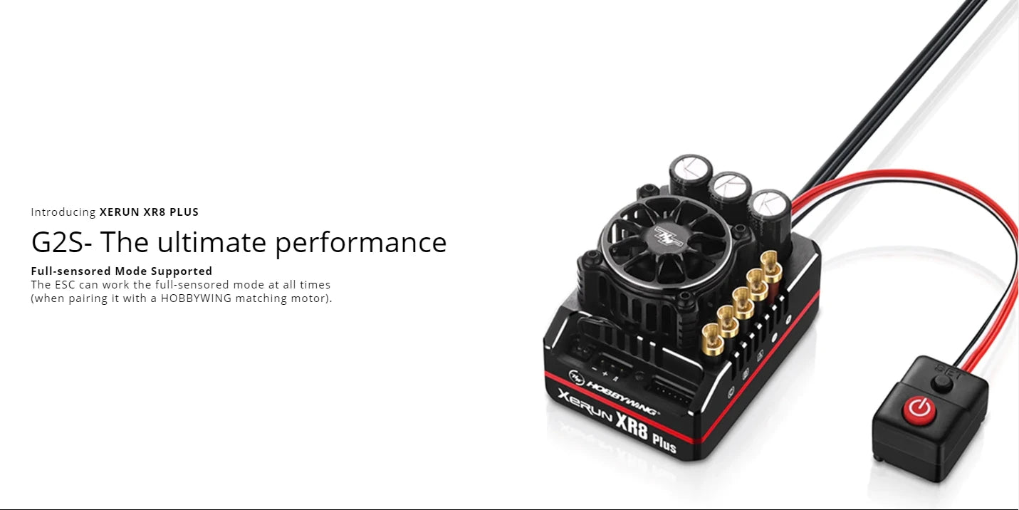 XERUN XR8 PLUS 62S- The ultimate performance Full-sensor