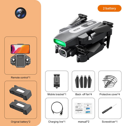 XT4 Mini Drone, 2 battery Remote control*1 Mobile bracket*1 Back-off fan*4 Protective cover