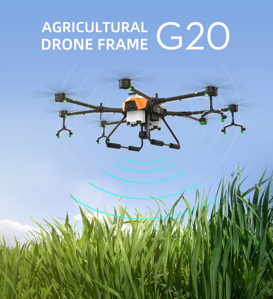 EFT G20 22L Agriculture Drone, the G20 sets itself apart with a tower-type flight control design .