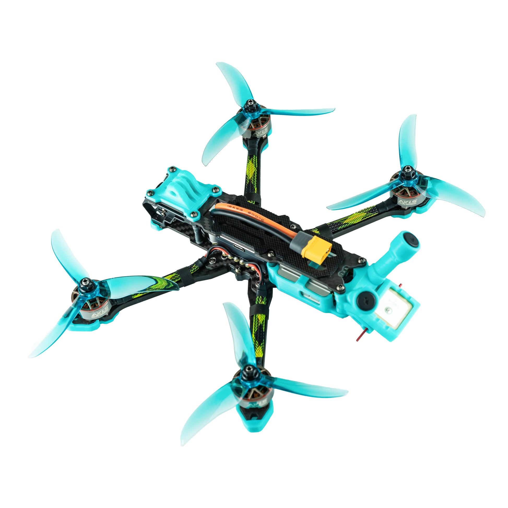 Axisflying MANTA5" -  5inch FPV Freestyle Squashed X Drone with GPS