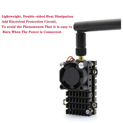 TS582000 5.8Ghz 2W VTX, Lightweight, Double-sided Heat Dissipation Add Electrical Protection Circuit .