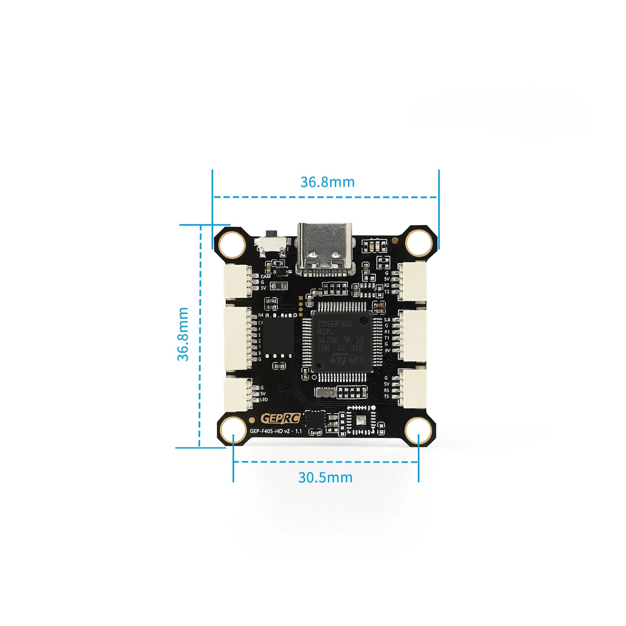 GEPRC TAKER F405 BL32 70A STACK- ESC Flight Controller Chip 16M Black Box Analyze Record Flight Data Plug Play Racing FPV Drone 25 We are NOT liable for ANY import tax, custom fee, Remote surcharge or customs