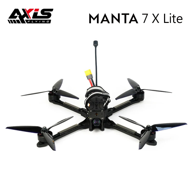 Axisflying MANTA 7 X Lite 7inch FPV Drone - 10KM Flying Distance 2KG Payload 5.8G 2.5W VTX Freestyle Drone