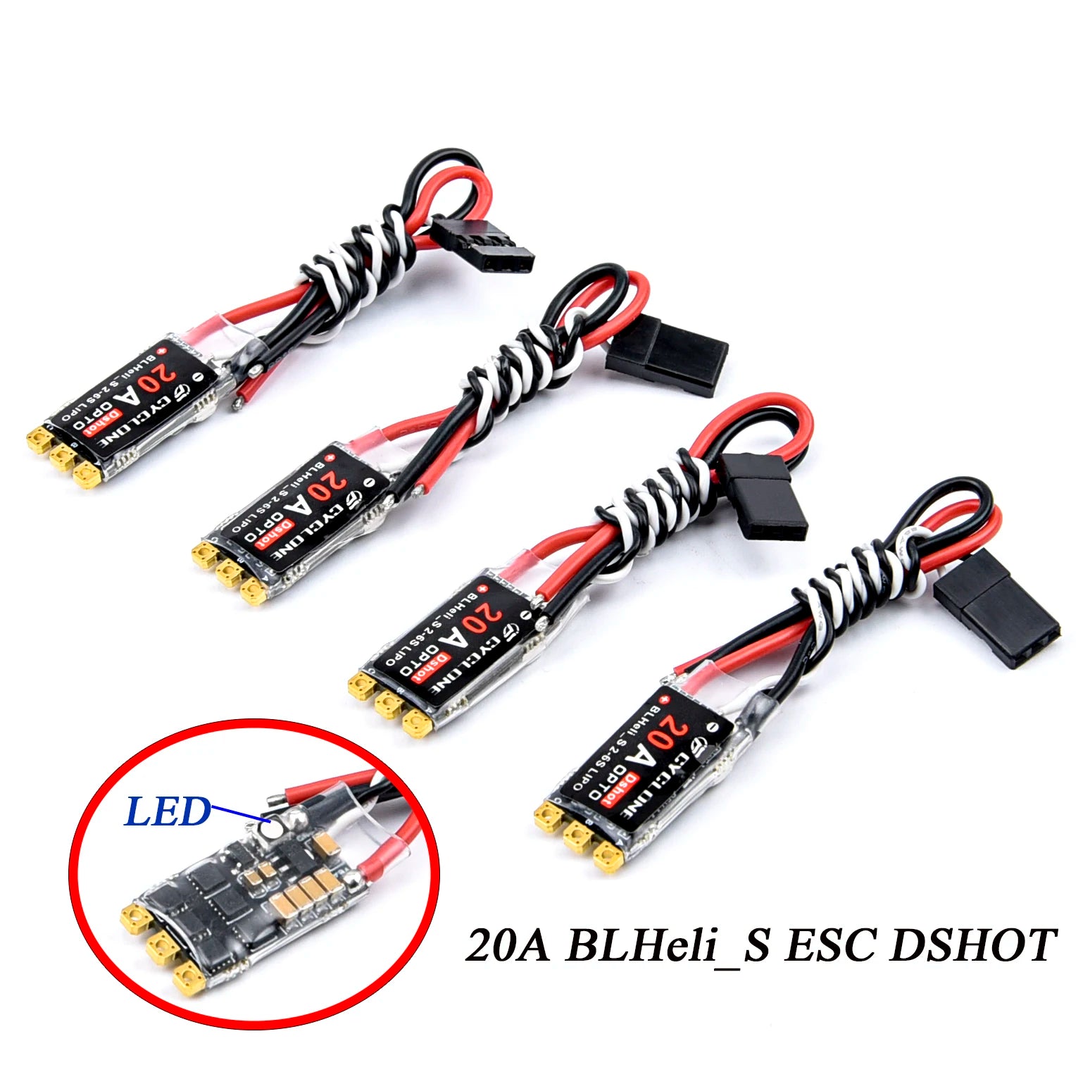 Flysky I6 Radio Mini ZMR250 QAV250 250mm Carbon Fiber Frame 2204 2300KV Motor 20A BLHeli_S ESC W/ LED F4 V3S Flight Control Kit 18 Boasting a F4 processor, on-board Betaflight OSD, Micro