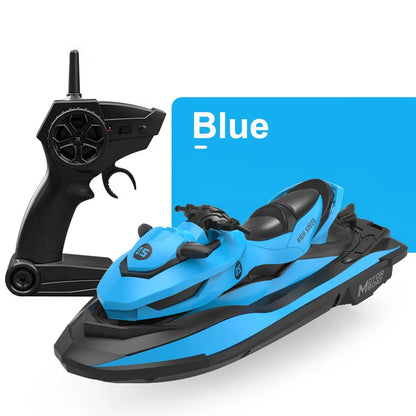MN MODEL LM13-A Mini Jet Ski RC Boat 2.4G High-Speed Motorboat, 50m Range, Dual Motors, 3.7V 650mAh, 20min Runtime