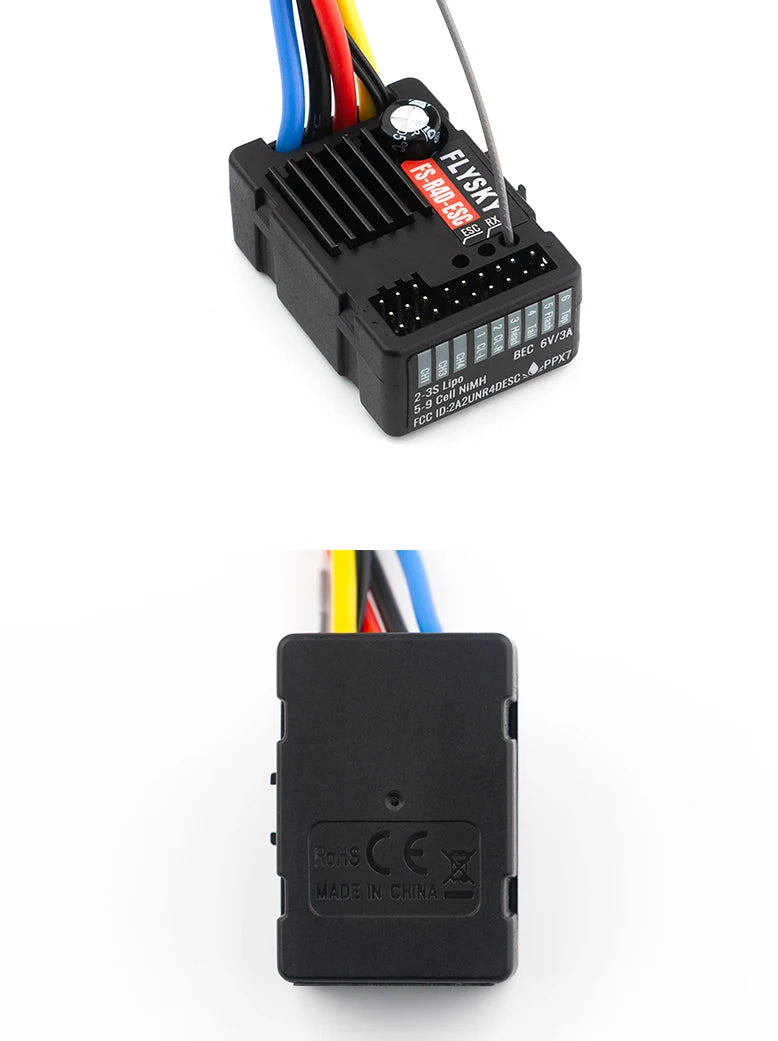 FlySky FS-R4D-ESC receiver - 2-in-1 bidirectional dedicated receiver suitable for G7P/MG7 remote control 10 FlySky FS-R4D-ESC receiver, FlySky FS-R4D-ESC 2-in-1 bidirectional dedicated receiver suitable