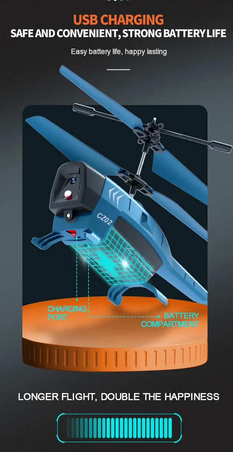 CX068 RC Helicopter, USB CHARGING SAFE AND CONVENIENT, STRONG BATTER