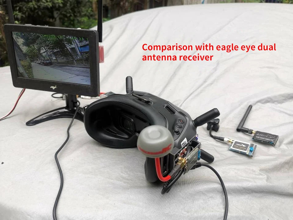 Comparison with eagle eye dual antenna