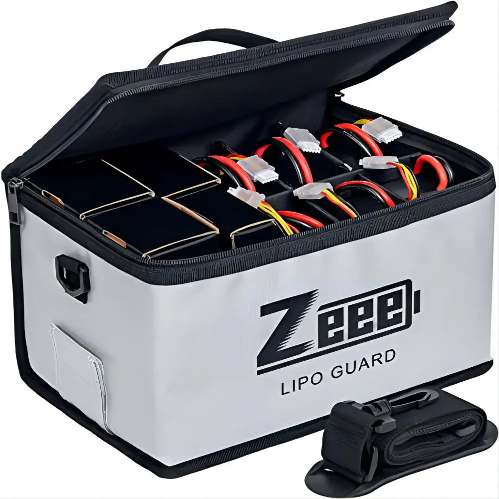 Zeee Lipo Safe Bag - Battery Fireproof Bag Large Capacity Pouch