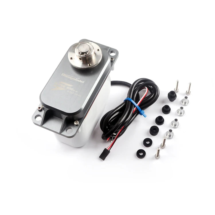 Happymodel Super 200 Super400 Plus Servo, Happymodel Super200/Super400 Metal Servo, 12V-24V, high-torque, adjustable angle range, suitable for large robot arm DIY models.