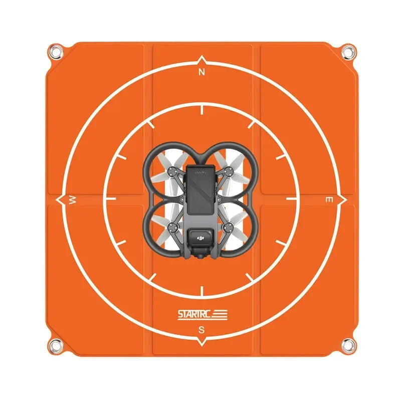 DJI Avata Landing Pad – Foldable Round/Square Drone Landing Mat 50/55/65/80cm with Ground Pegs, DJI Mini 3 Accessories