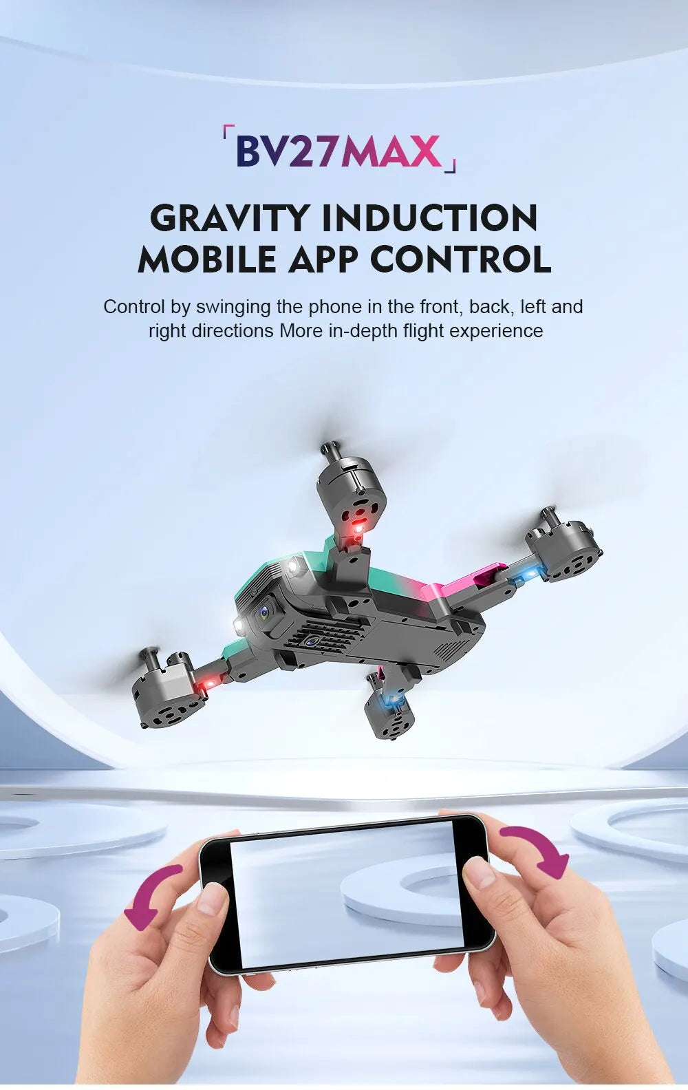 S29 Drone, BV2ZMAX GRAVITY INDUCTION MOBILE APP CON