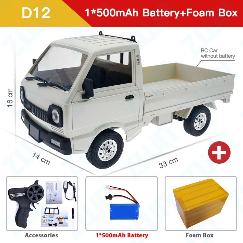 D12 1*500mAh Battery-Foam Box RC Car without 8 9 14
