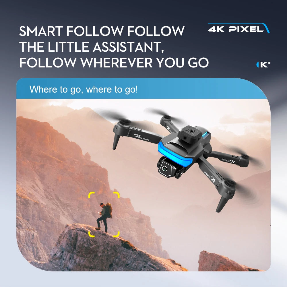 LSRC XT5 Mini Drone, smart follow follow 4k pixel the little assistant, wherever you go
