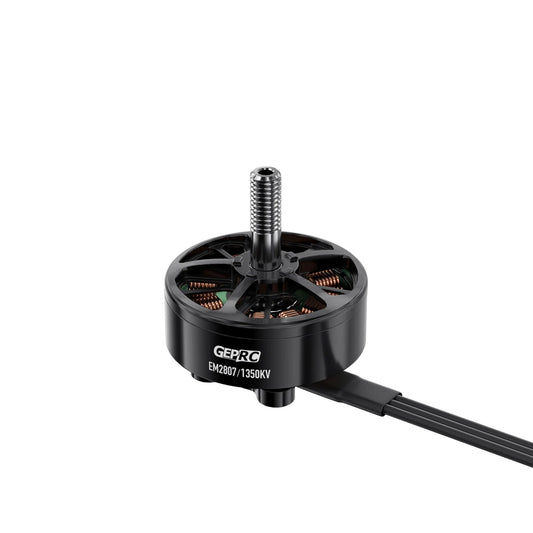 GEPRC EM2807 1350KV Motor - Brushless Black with 6/7/8 Inch RC FPV Racing Drone Multicopter Accessories