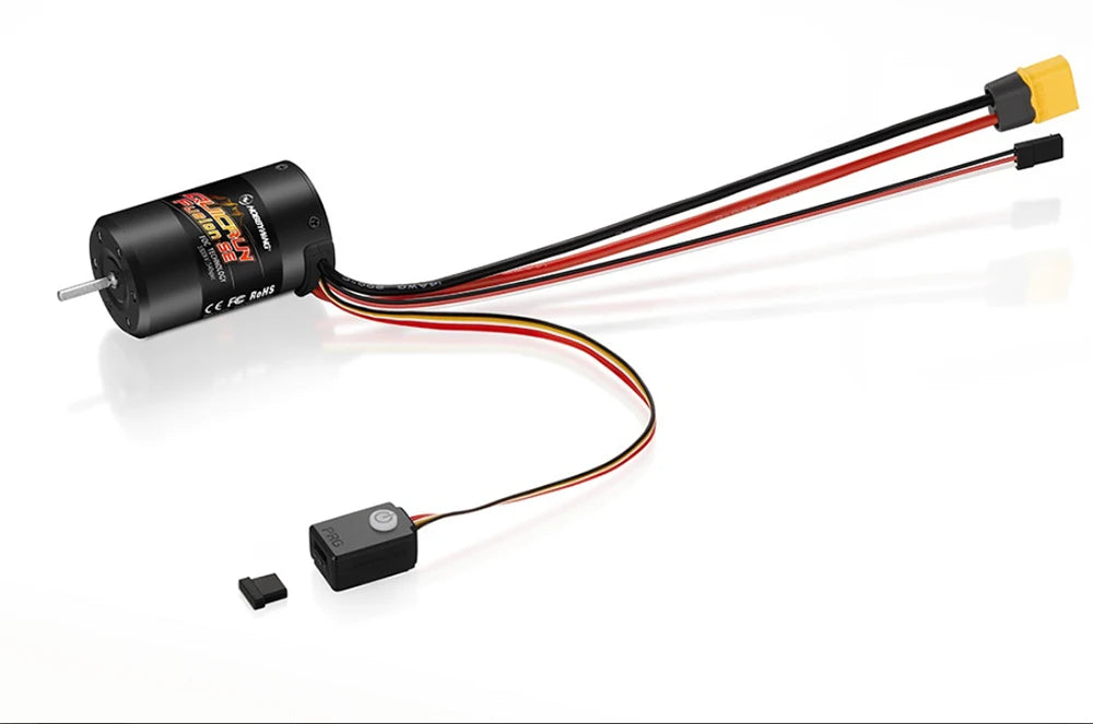 Hobbywing Quicrun Fusion Se - 40a 1800kv 1200kv Combined Motor Esc For 1/10 1/8 Rc Model Car Crawler Accessories 16 Hobbywing Quicrun Fusion Se, QuicRun Fusion SE is a four-wheel drive RC vehicle . it