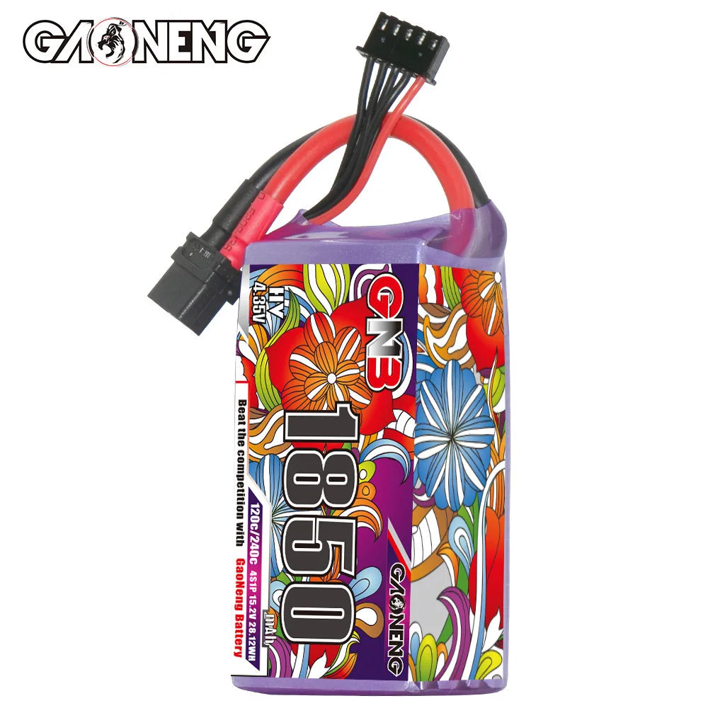 GaoNeng GNB 6S HV 22.8V 1850mAh 120C Lipo Battery For FPV Racing Drone