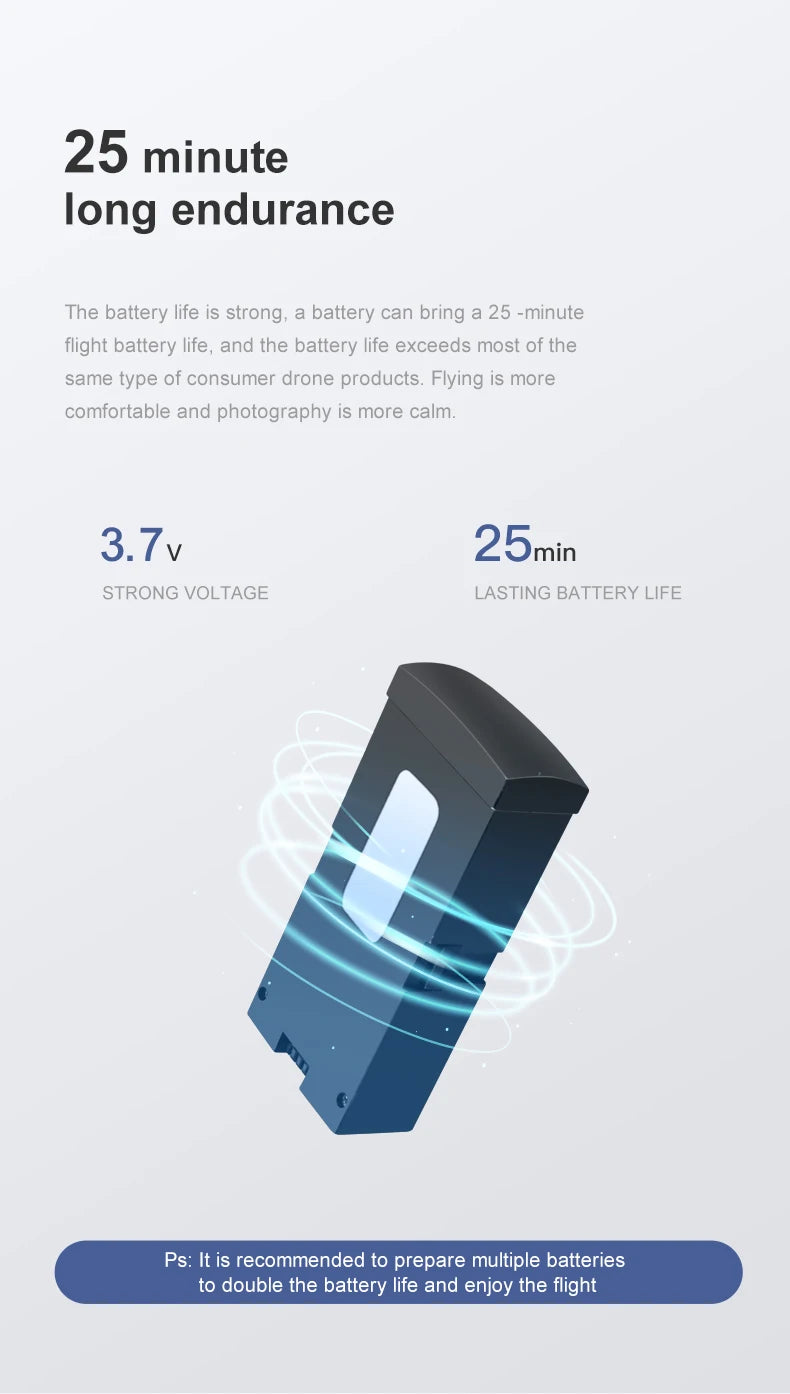 Novo 809 Drone - 4K HD camera WIFI FPV optical flow 360 degree obstacle avoidance foldable four axis RC helicopter toy 43 Novo 809 Drone, a battery can bring a 25 -minute flight battery life