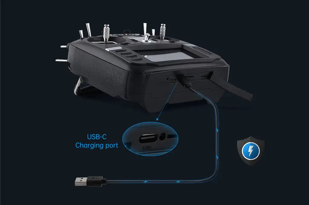 TX16S Standard version is Touch Panel ready and can be upgraded with optional touch panel sold