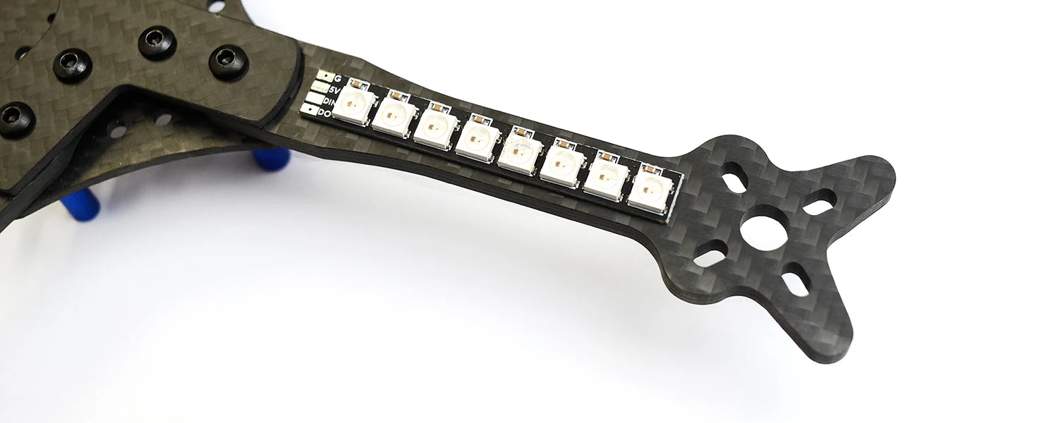 MATEK Mateksys 2812 LED STRIP, SLIM 5 57mm x 8mm Applications Works with BetaFlight, INAV, ButterF