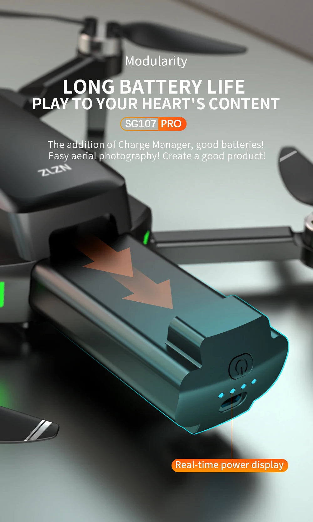 ZLL SG107 Pro Mini Drone - with WIFI Profesional 4K HD Dual Camera FPV Quadcopter Optical Flow Gesture Control SG107Pro Rc Dron 26 ZLL SG107 Pro Mini Drone, sg107 pro adds charge manager; batteries! easy aerial