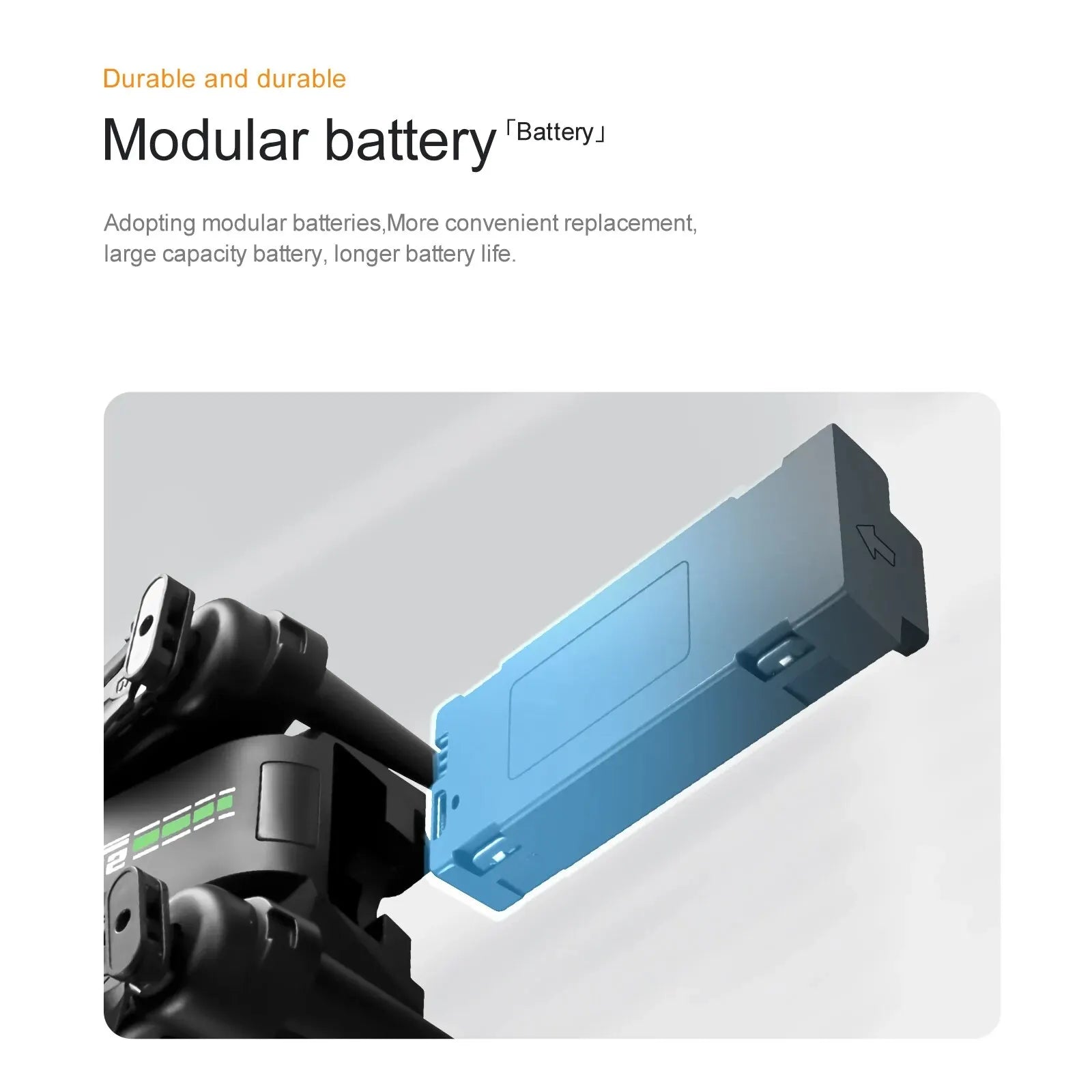 S92 Drone, durable and durable modular battery "batterys adopting modular batteries