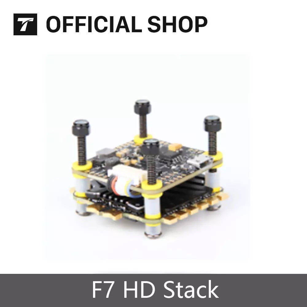 T-motor F7 HD Stack - F7 HD Flight Controllerfor + F55A Pro II ESC For FPV RC Drone Freestyle Racing Quadcopter