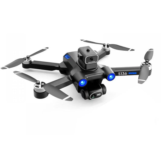 S136 GPS Drone - 4K Professional 8K Dual ESC Camera Optical Flow Positioning Obstacle Avoidance Brushless RC Foldable Quadcopter