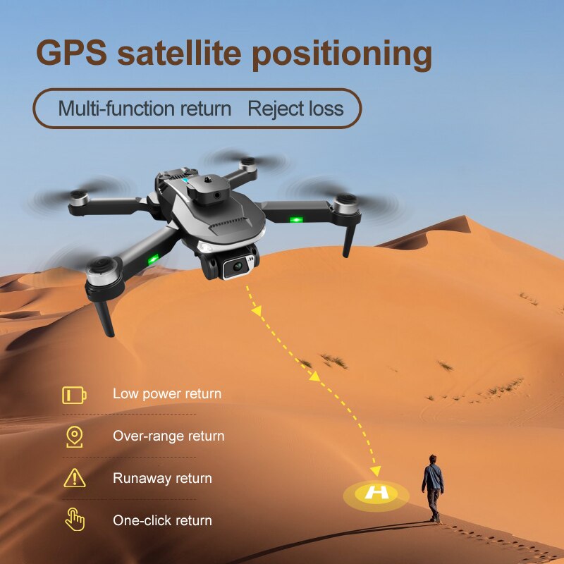 LU20 Drone, GPS satellite positioning Multi-function return Reject loss Low power return Over