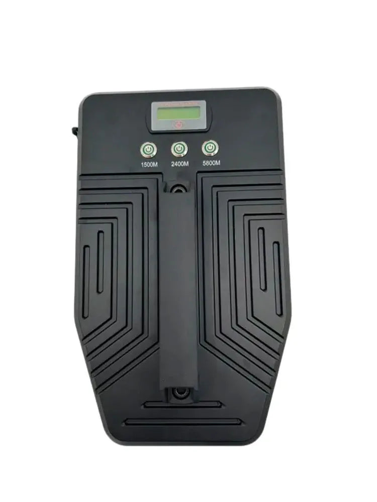 60W Anti Drone Device - 3 Channel 2.4G 5.8G 1.5G Long Distance 1KM Drone Handheld Anti Drone Signal Detection System 8 60W Anti Drone Device, DW-M-02 is a handheld anti-drone detecting system