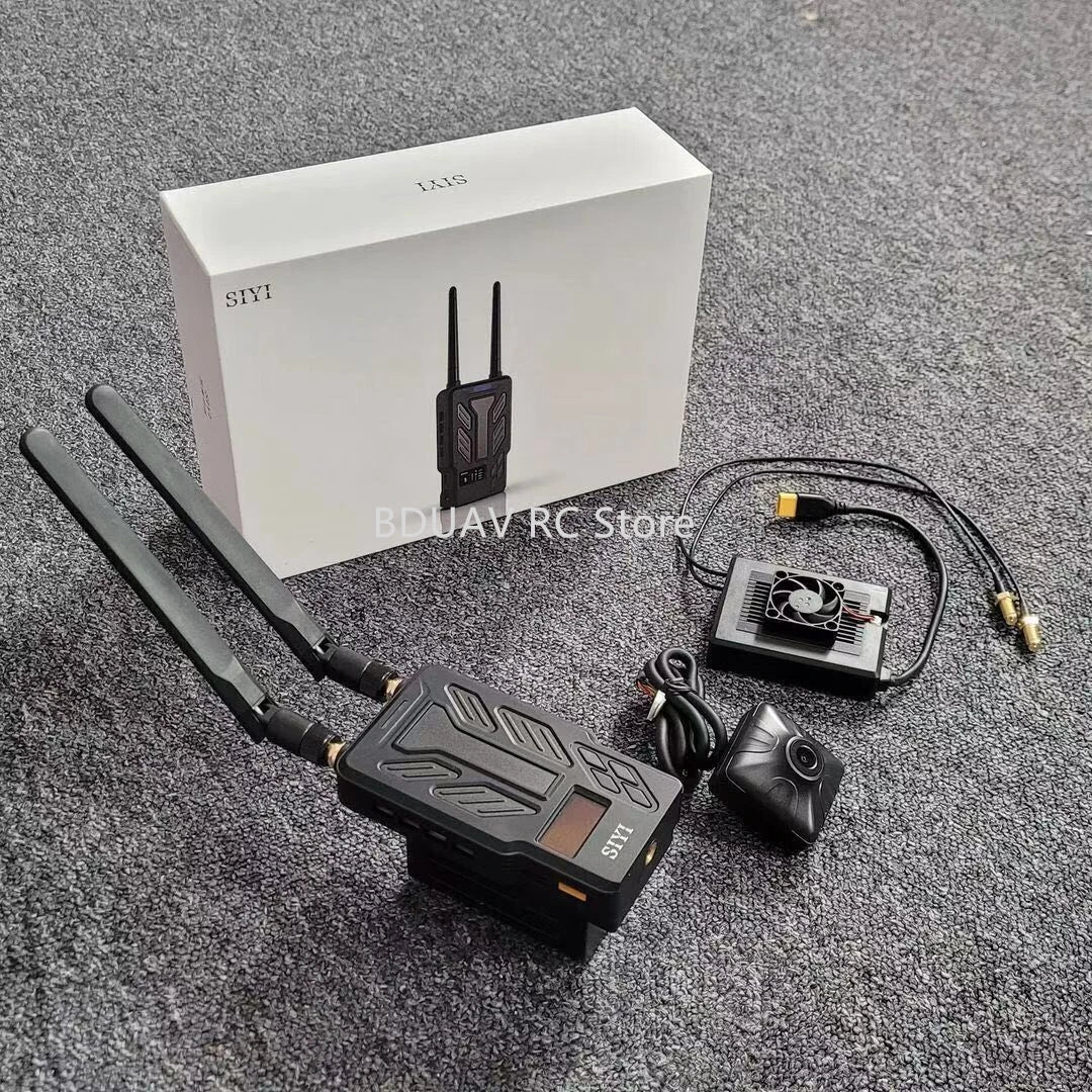 SIYI HM30 Transmitter - Full HD Digital Video Link Radio System Transmitter Remote Control OLED Touchscreen 1080p 60fps 150ms FPV OSD 30KM 16 SIYI HM30 Transmitter - Full HD Digital Video Link Radio System Trans