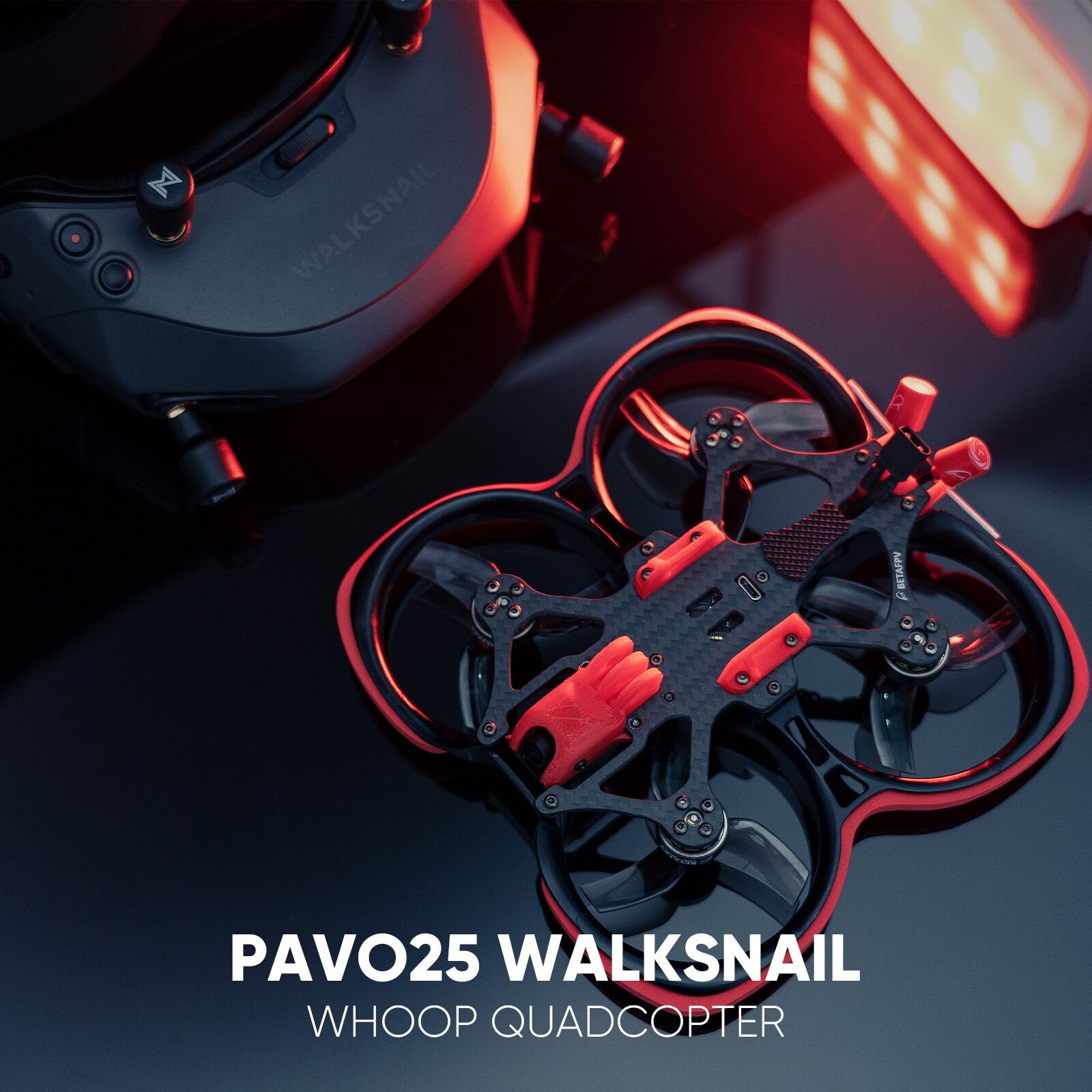 BETAFPV Pavo25 Walksnail Whoop Quadcopter - With/ Without