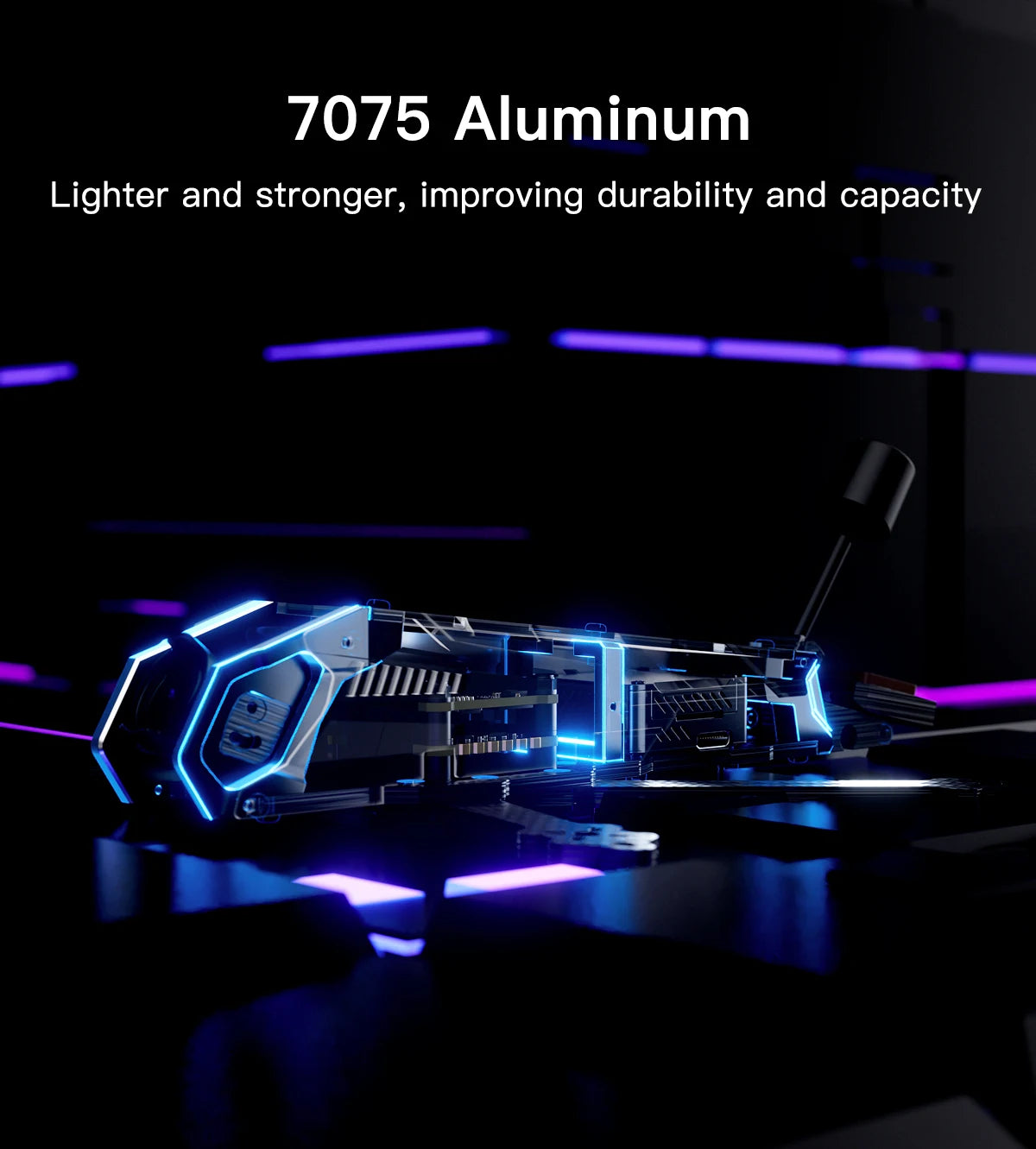 GEPRC DoMain3.6 HD O3 Freestyle FPV Drone - 3.6 inch Freestyle Drone With SPEEDX2 2105.5 2650KV F722 SE E55A 32Bit 4IN1 ESC 13 GEPRC DoMain3.6 HD O3 Freestyle FPV Drone, 7075 Aluminum Lighter and stronger, improving durability and