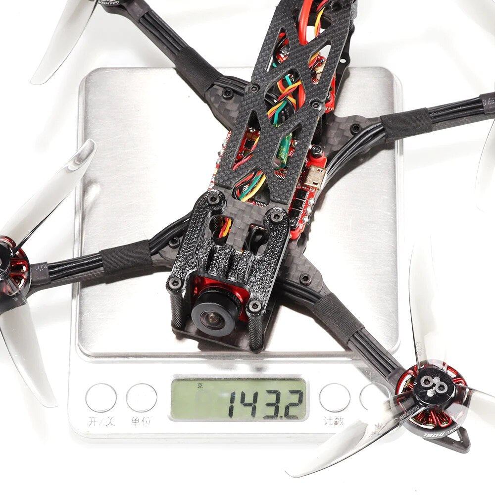 HGLRC Rekon 4 FR - Sub 250g Freestyle Quad Analog Version CADDX Ratel 2 1804 3500KV Motor For RC FPV Quadcopter Freestyle Drone