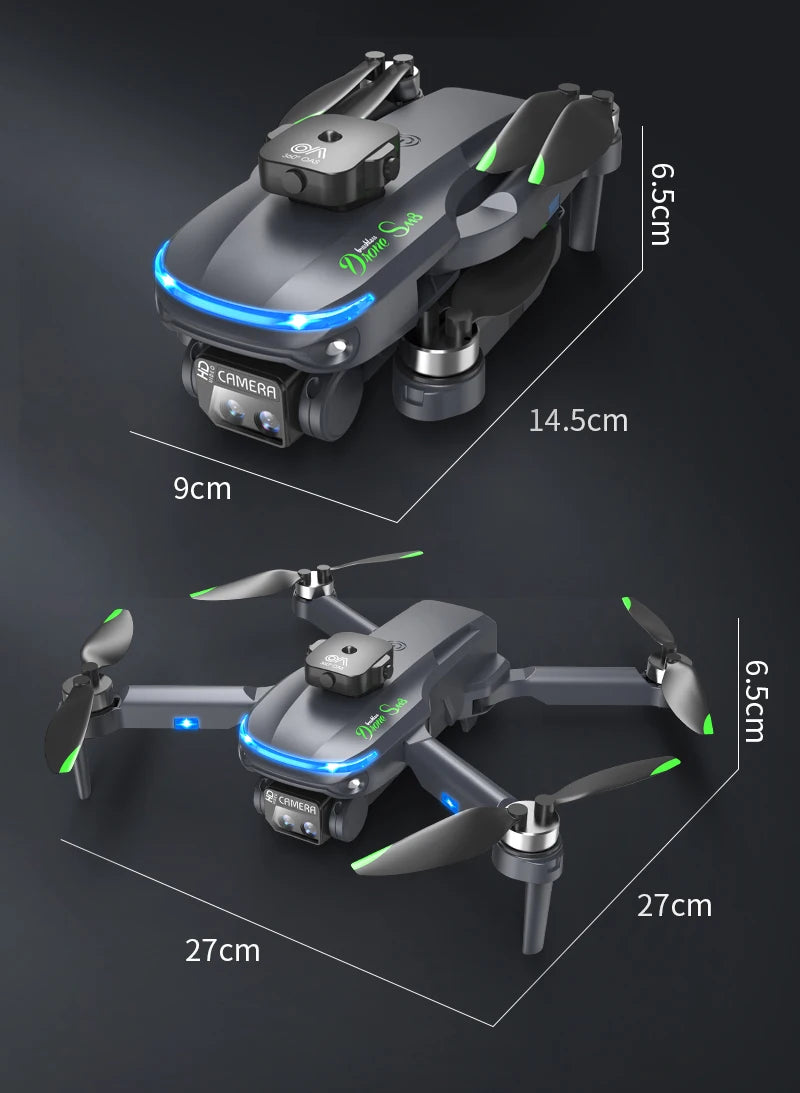 S118 Drone, with wifi function can be connected APP, APK system to take pictures, videos, real