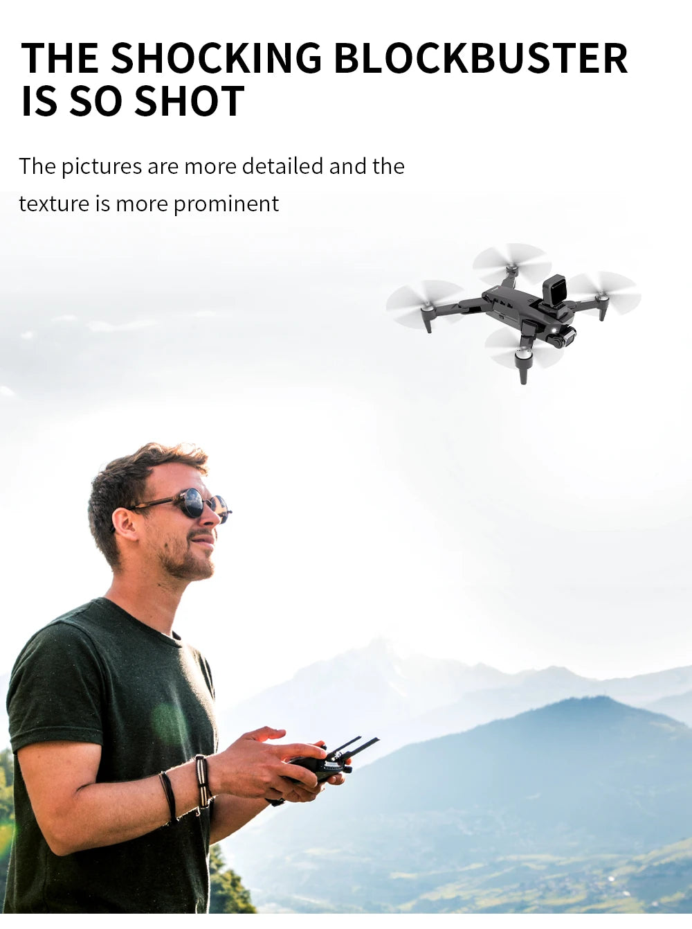 HJ40 Drone, SHOCKING BLOCKBUSTER IS SO SHOT The pictures are more detailed and the