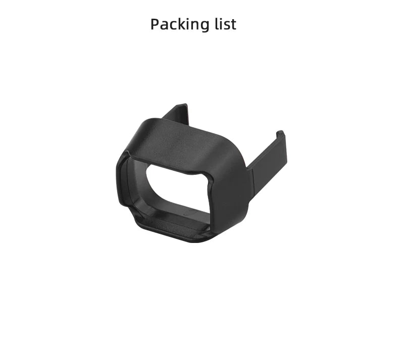 Lens Cover Sunshade Protective Cap for DJI MINI 3 PRO - Lens Hood Anti-glare Gimbal Camera Guard Props fixer Accessories 14 lens cap not available for DJI MINI 3 Feature: 1.