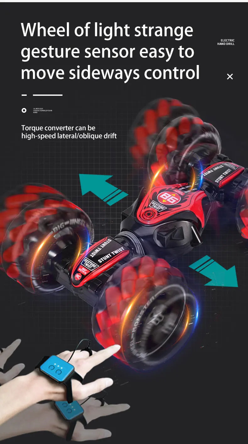 ELECTRIC HAND DRILL gesture sensor easy to move sideways control Suf