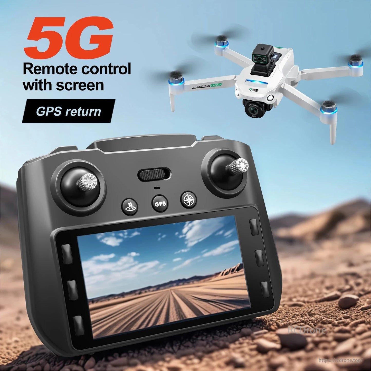 S159 Drone 5G Wifi 8k Camera Aerial Photography With Screen Remote C s159-drone-5g-wifi-8k-camera-aerial-photography-with-screen-remote-c