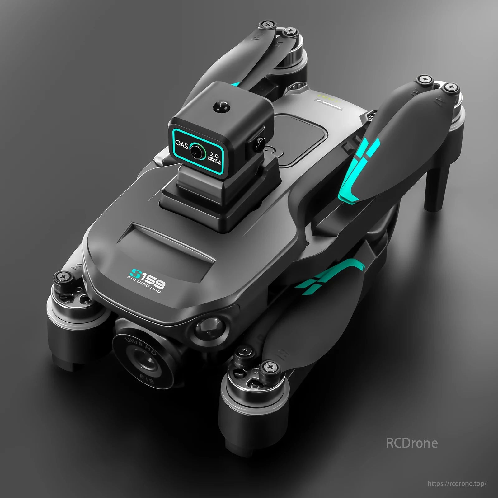 S159 Drone, The SZWDSE camera drone supports 8K and 1080p video recording, has a flight time of 15 minutes, and can transmit signals up to 2.7km.