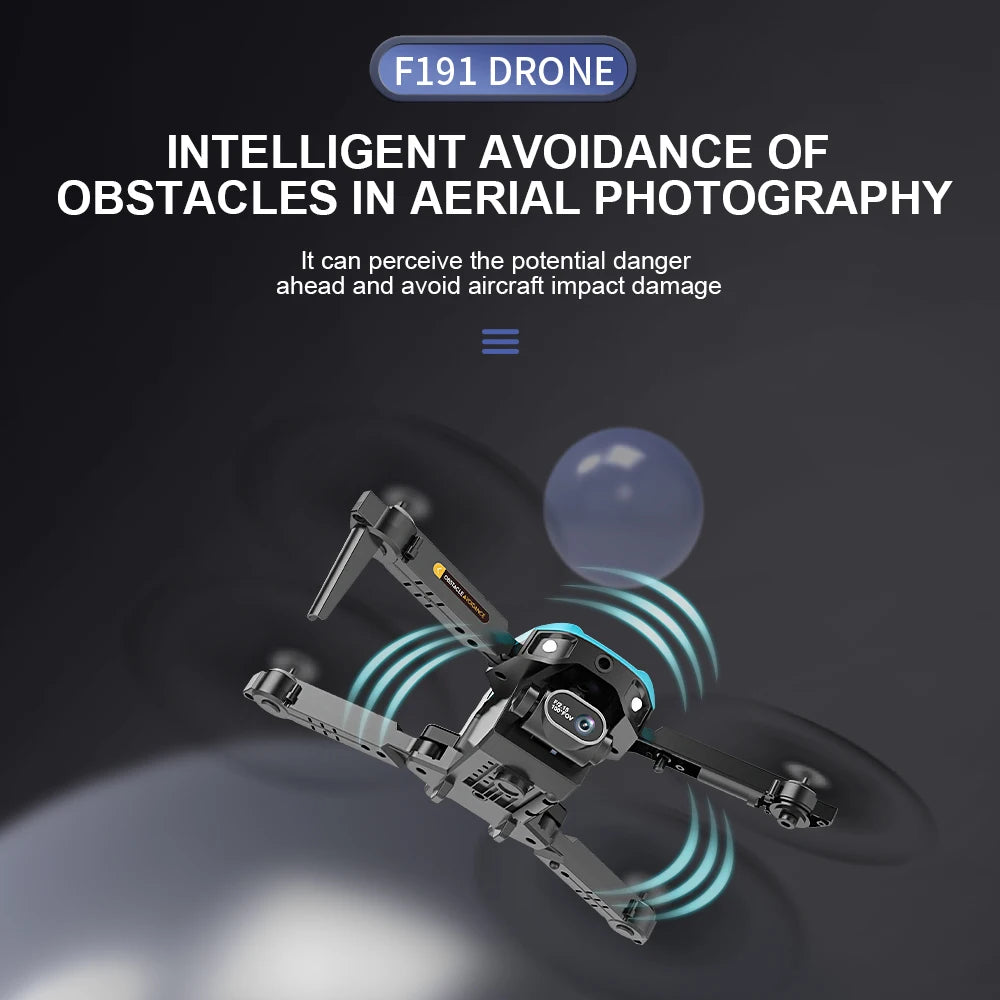 F191 Max Drone, f191 drone intelligent avoidance of obstacles in aerial photography it