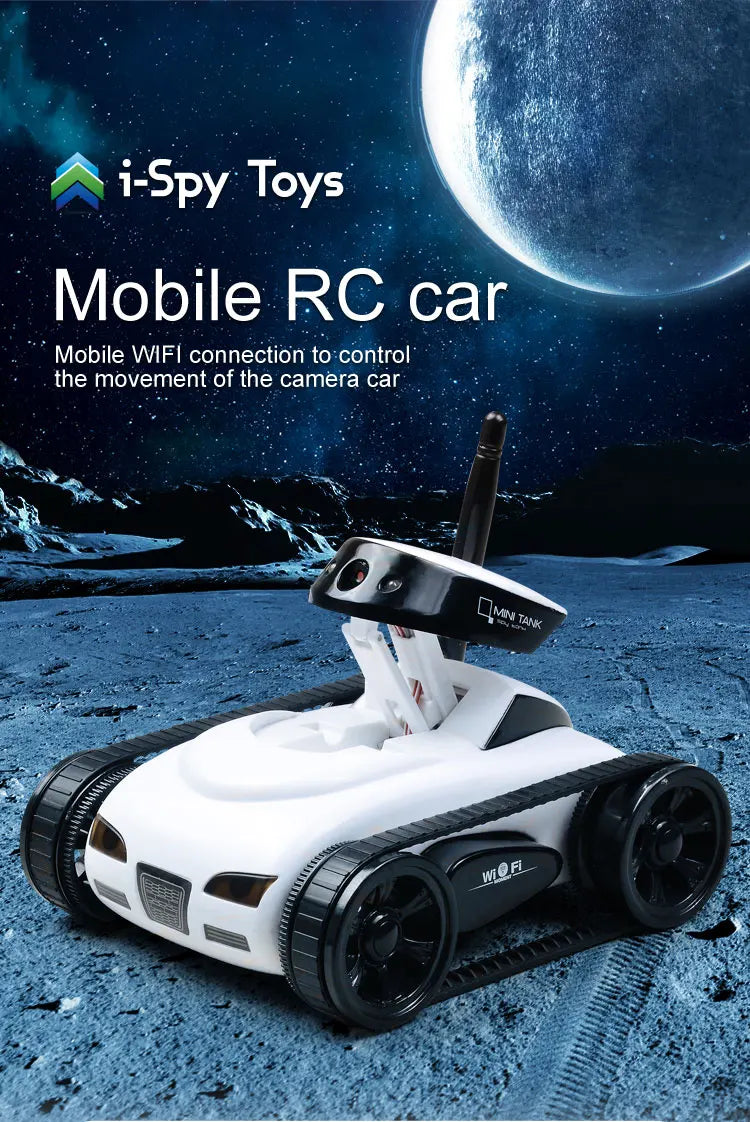 Mobile RC car Mobile WIFI connection to control the movement of the camera car TAN To